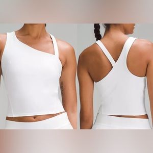 Lululemon Everlux Asymmetrical Tennis Tank Top